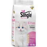 Single 15 KG Tavuklu Yavru Kedi Maması