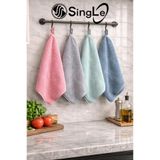 Single Mikrofiber Yumuşak Dokulu Temizlik Bezi 30*40 Mutfak Temizlik Havlusu Leke, Koku Yapmaz ( 1 Adet )