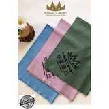 Single Miss Clean 3 Parça Sihirli Cam Bezi 50:40 cm Mikrofiber Lazer Kesim Çok Amaçlı Temizlik