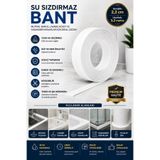 Single Su Geçirmez Kendinden Yapışkanlı Akıllı Küvet Lavabo Klozet Banyo Mutfak Kenar Bant Küf Önleyici