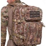 Single Sword 36L Su Geçirmez Outdoor Taktik Sırt Çantası - Renk: Puma Black-Multicolor - Beden: Standart