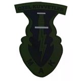 Single Sword 3D Plastik Mak Özel Kuvvetler Arması Patch
