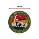 Single Sword ATTIĞIN ZAMAN DA SEN ATMVe Attığın Zaman da Sen Atmadın, Ama Allah Attı" Cırtlı Arma (Patch)ADIN PLASTİK