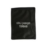 Single Sword Fermuarlı Bedelli & Acemi Asker Kirli Çamaşır Torbası, Siyah