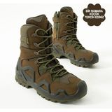 Single Sword Fermuarlı Outdoor Kadın&Erkek Taktik Askeri Bot ve Postal 4 Mevsim SS602 - Haki