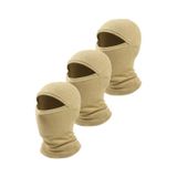 Single Sword Kışlık Polar Kar Maskesi – Unisex Balaklava (3’lü Set) 0//BEJ