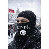 Single Sword Kışlık Termal Balaklava Bere 0//Baskılı