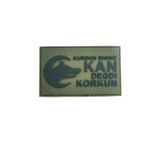 Single Sword "Kurdun Dişine Kan Değdi Korkun" Plastik Arma Peç - Patch HAKİ