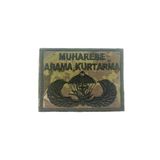 Single Sword Mak Nakış Patch - Muharebe Arama Kurtarma Nakış Arma Peç