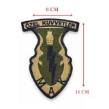 Single Sword Mak Nakış Patch Özel Kuvvetler Askeri Arma Cırtlı Tactical Patch