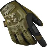 Single Sword Mechanix Tam Parmak Taktik Eldiven, Darbe Emici İş Eldiveni, Dokunmatik Özellikli Motosiklet&Spor Eldiveni, Unisex HAKİ-M