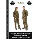 Single Sword Outdoor Taktik Gömlek Pantolon İkili Takım Zorlu Kosul Kamp Giysisi Dağcılık Takımı