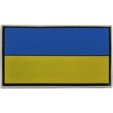 Single Sword Plastik Ukrayna Bayrağı Patch - Bayrak Peç