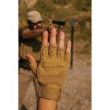 Single Sword SC 1002 Kısa Parmak Taktik ve Outdoor Eldiveni – Dayanıklı Operasyon Modeli Yarım Parmak - Beden: M | Renk: Bej
