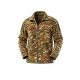 Single Sword Single Sword Askeri Ve Outdoor Erkek&Kadın Taktik Polar Mont-Hırka-Ceket, Multicam, M