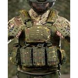 Single Sword Single Sword Kasırga Tactical Balistik Plaka Takılabilen Açık Cepli Hücum Yeleği, Multicam