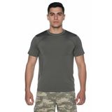 Single Sword Single Sword Kısa Kol Microfiber T-Shirt Askeri Ve Outdoor Microfiber Üst Içlik Fanila Tişört, Haki, 2Xl
