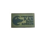 Single Sword Single Sword "Kurdun Dişine Kan Değdi Korkun" Plastik Arma Peç - Patch, Haki