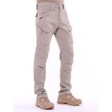 Single Sword Single Sword Likralı Outdoor Erkek&Kadın Taktik Pantolon, Bej, 38