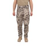 Single Sword Single Sword Outdoor Softshell Su&Rüzgar Geçirmez Taktik Erkek Pantolon (Içi Polarlı), Piksel, L