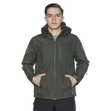 Single Sword Single Sword Su Geçirmez Outdoor Softshell Taktik Erkek Mont, Haki, L