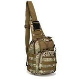 Single Sword Single Sword Su Geçirmez Outdoor Taktik Tek Omuz Çapraz Çanta, Multicam