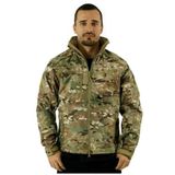 Single Sword Single Sword Su&Rüzgar Geçirmez Outdoor Softshell Kışlık Erkek Mont (Kapüşonlu), Multicam, Xl