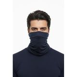 Single Sword Single Sword Tactical Buff, 17 Farklı Şekilde Kullanılabilen Askeri Bandana, Lacivert