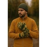 Single Sword Single Sword Unisex Polar Eldiven – Isı Yalıtımlı, Rüzgar Geçirmez, Kış Eldiveni, Piksel