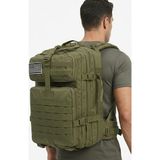Single Sword Su Geçirmez 50 L Outdoor Taktik Sırt Çantası - Renk: Haki - Beden: Standart