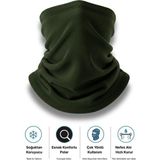 Single Sword Unisex Kışlık Polar Boyunluk ve Bere Çok Amaçlı Soğuk Hava Koruması 1 Adet 0 | RENK:HAKİ - Standart - Haki