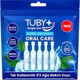 Single Use Nane Aromalı Ağız Bakım Suyu 5 Kullanımlık - 5 Adet