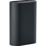 Singles Bıçak Bloğu, Bıçak Bloğu, Bıçak Tutucu, Bıçak Standı, Tüm Bıçakları Saklama, 17 x 9 Cm, Yükseklik 24 Cm, Siyah - standart