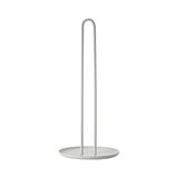 Singles Kağıt Havlu Tutucu, Ayakta, Metal Kağıt Tutucu, Çap 14,5 Cm, Yükseklik 32 Cm, Sıcak Gri