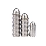 Sınıf 12.9 ve 304 Paslanmaz Çelik Bilyalı Piston Vidaları(304 Stainless Steel,10MM-M2.5 10PCS)