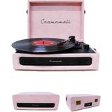 Sınırlı Üretim Crownwell Pikap Casablanca Lüks Retro Tasarım Hoparlör, Bluetooth & USB Plak Çalar, Ahşap Vintage Müzik Seti Özel Seri