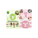 SİNKA Buz TERMOJEL Toplar Maske Pembe + Salatalık Yüz Maske Jel - SET