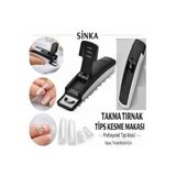 SİNKA Tips Makası Takma Tırnak Kesme Yeni Nesil Tips Makas Ultra Keskin Ağız