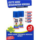 Sinkov Comfort 2x100 ml Sinek Kene Yakarca Kovucu Sprey Ciltte Koku Bırakmayan Uzun Süreli Koruma