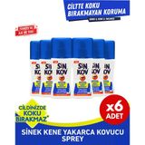 Sinkov Comfort Kovucu Sprey 6'lı Eko Set - Sinek Kene Yakarca Ciltte Koku Bırakmayan Koruma 6x100ml
