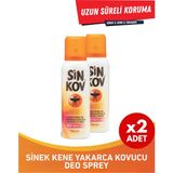 Sinkov Kovucu Deo Sprey 2'li Eko Set - Sinek Kene Yakarca Uzun Süre Koruma 2x100ml