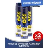 Sinkov Öldürücü Sprey 3'lü Eko Set - Sivrisinek Karasinek Kokusuz Mücadele 3x300ml