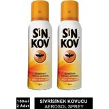 Sinkov Sivrisinek ve Karasinek Kovucu Aerosol Deo Sprey 100 ml 2 Adet