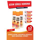 Sinkov Sivrisinek ve Karasinek Kovucu Aerosol Deo Sprey 100 ml 3 Adet