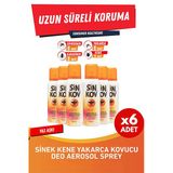 Sinkov Sivrisinek Ve Karasinek Kovucu Aerosol Deo Sprey 100 Ml 6 Adet