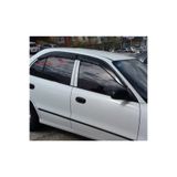 sinline Hyundai Accent Mügen Cam Rüzgarlığı Yumurta Kasa 1995-2000 Arası 4 Lü Takım