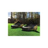 sinmm Erkek Çocuk Krampon Çoraplı Halı Saha Dişli Futbol Spor Ayakkabısı (Siyah-Gold Renk)--Filet-Garson