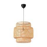 Sinnerlig Bambu Avize 50cm- İskandinav, Modern, Bohem, Rattan Avize, Aydınlatma Hasır