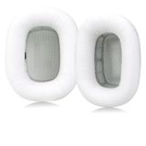 Sinowo Apple AirPods Max Kulaklık için Kuzu Derisi Kulak Yastıkları Yedek Kulak Pedleri Ter Geçirmez Kulak Kupaları Minderi Mıknatıs, Koyun Derisi ve Hafıza Köpüğü ile Kurulumu Kolay (Beyaz)