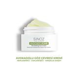 Sinoz Avokado Bomb 15 ml Nemlendirici Canlandırıcı Kırışıklık Karşıtı Göz Çevresi Bakım Kremi